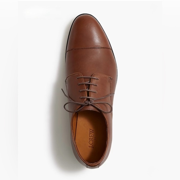 J. Crew Leather Lace-Up Cap Toe (NIB, MSRP $228) - Picture 14 of 14